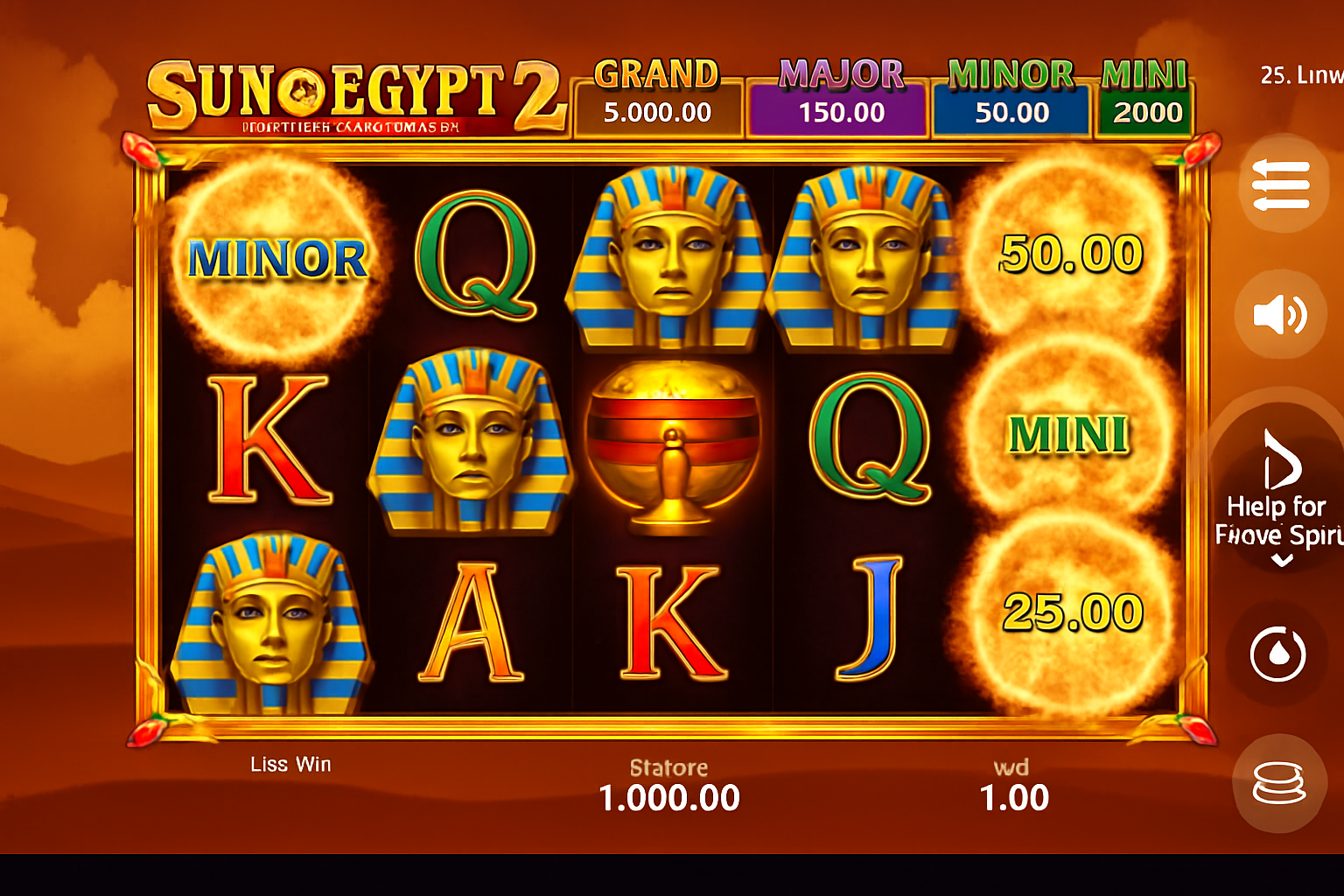 Sun of Egypt 2 gameplay